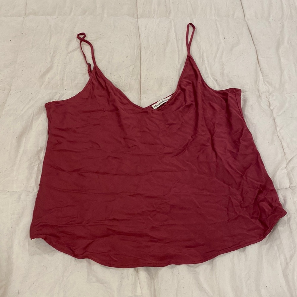 Abercrombie & Fitch Maroon Tank